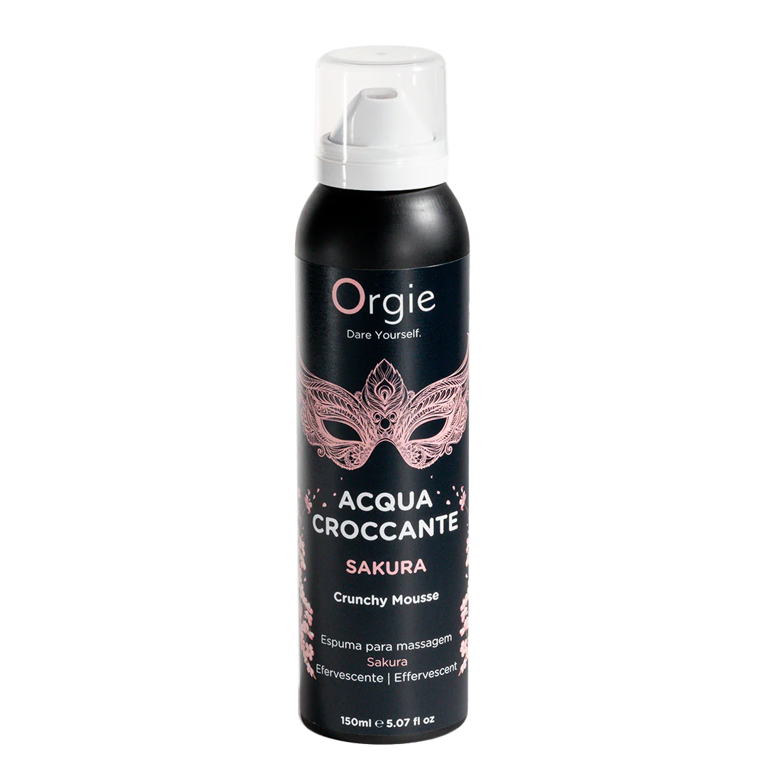 ORGIE | Acqua Croccante – Effervescent Body Massage Mousse – 4 Scents