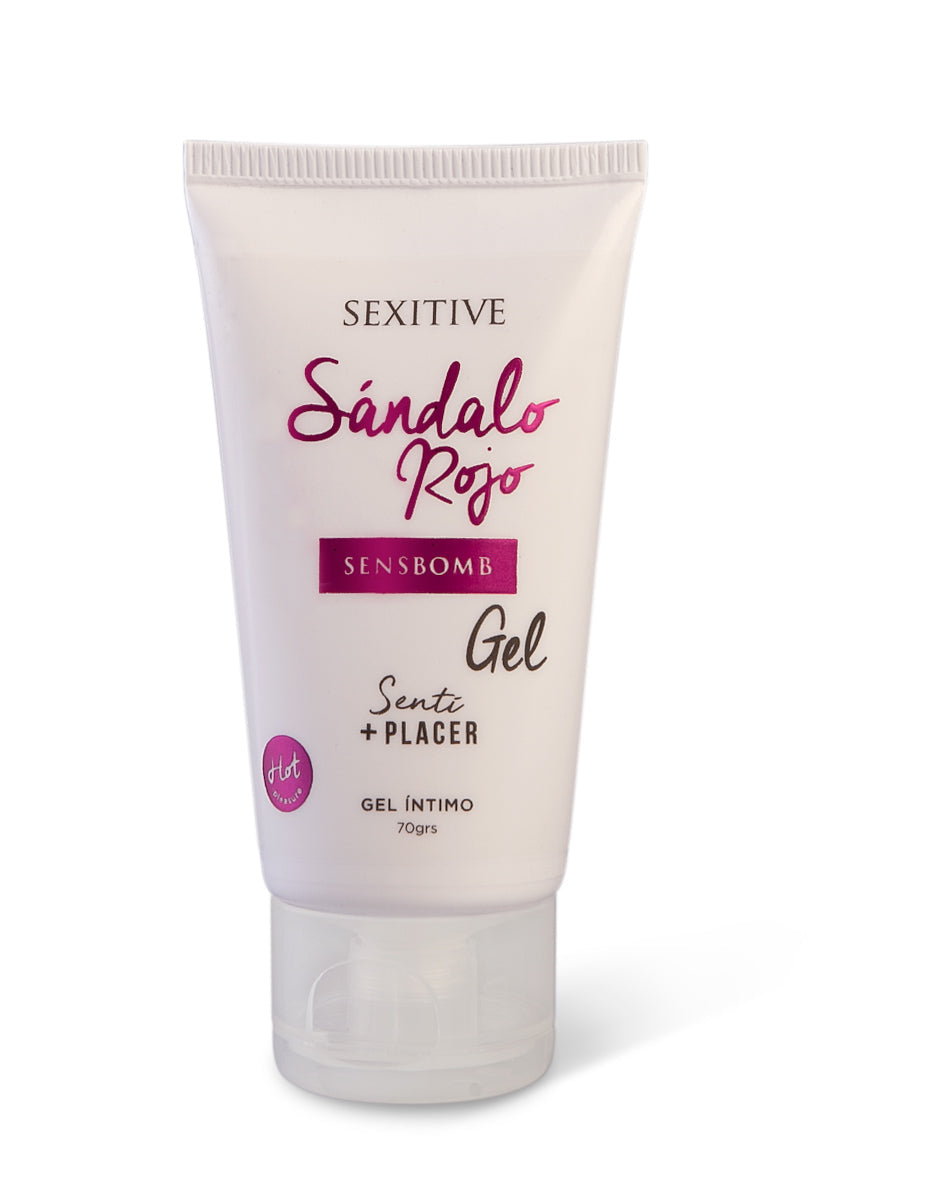 SEXITIVE | Sens Bomb Red Sandalwood – Aphrodisiac Warming Intimate Gel – 70 g