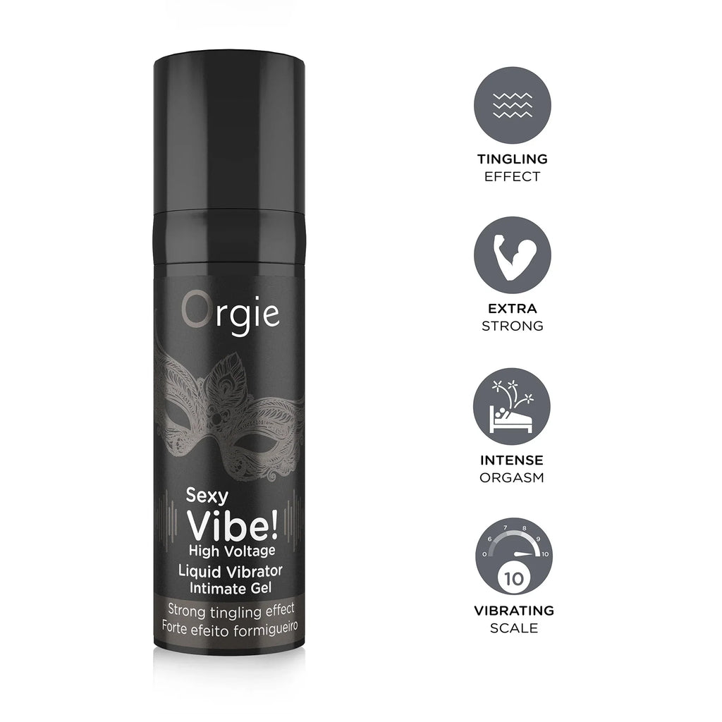 ORGIE | Sexy Vibe! High Voltage - Arousal Intimate Gel – 15 ml