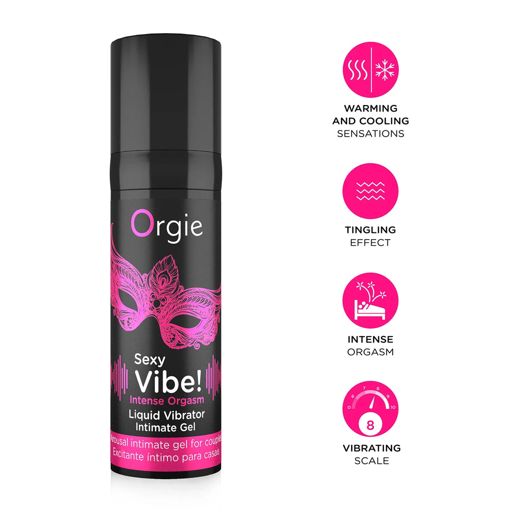 ORGIE | Sexy Vibe! Intense Orgasm - Arousal Intimate Gel – 15 ml