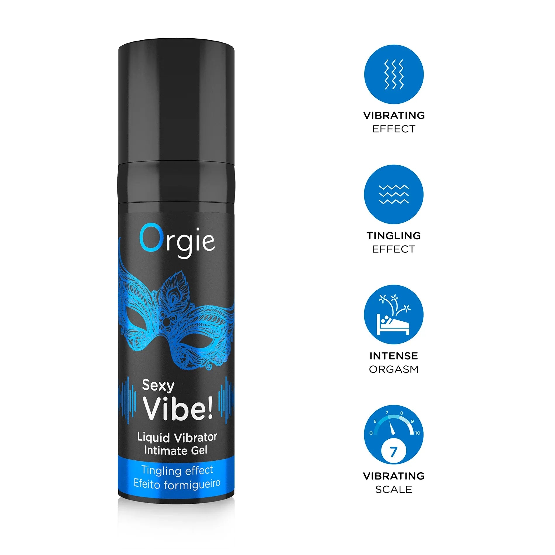 ORGIE | Sexy Vibe! Liquid Vibrator – Arousal Intimate Gel – 15 ml