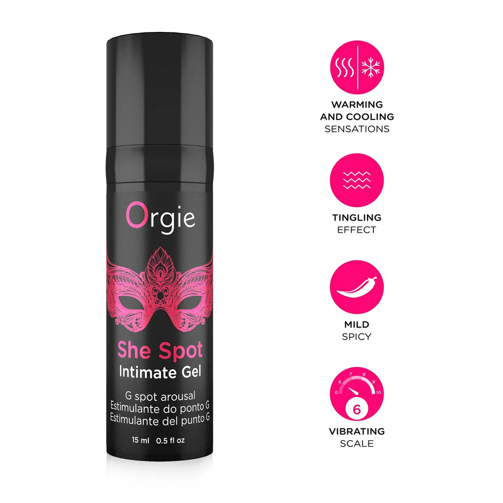ORGIE | She Spot – G-Spot Arousal Intimate Gel