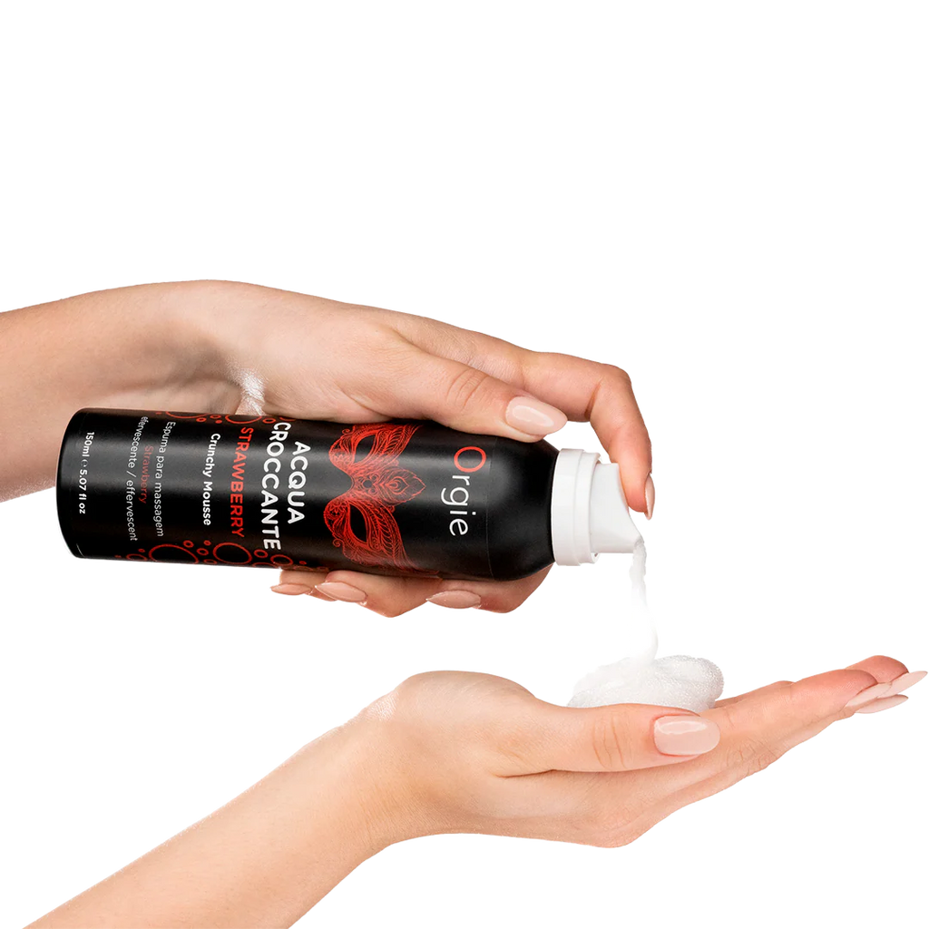 Orgie ACQUA CROCCANTE – Krītošs ķermeņa masāžas putu krēms (4 aromāti)