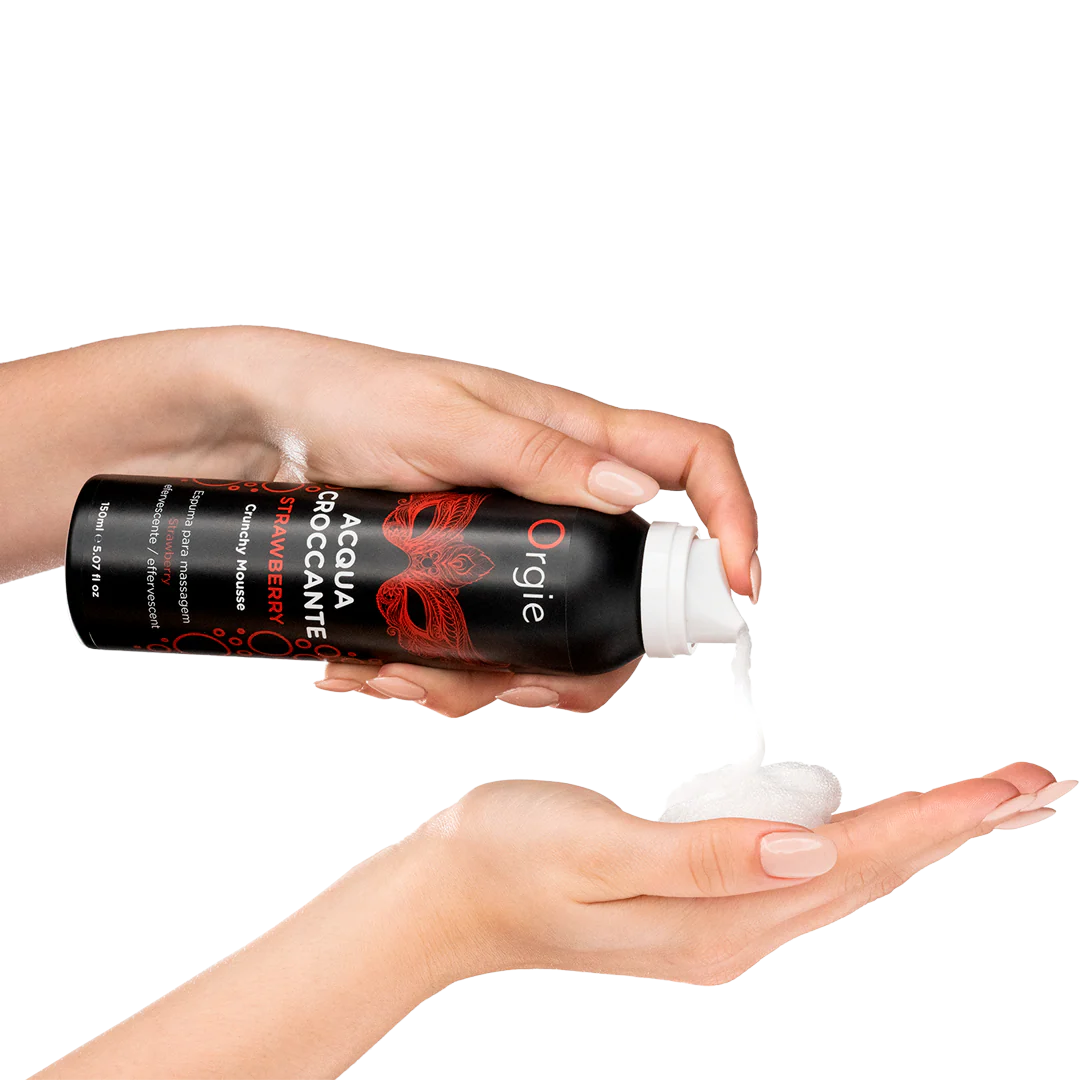 ORGIE | Acqua Croccante – Effervescent Body Massage Mousse – 4 Scents