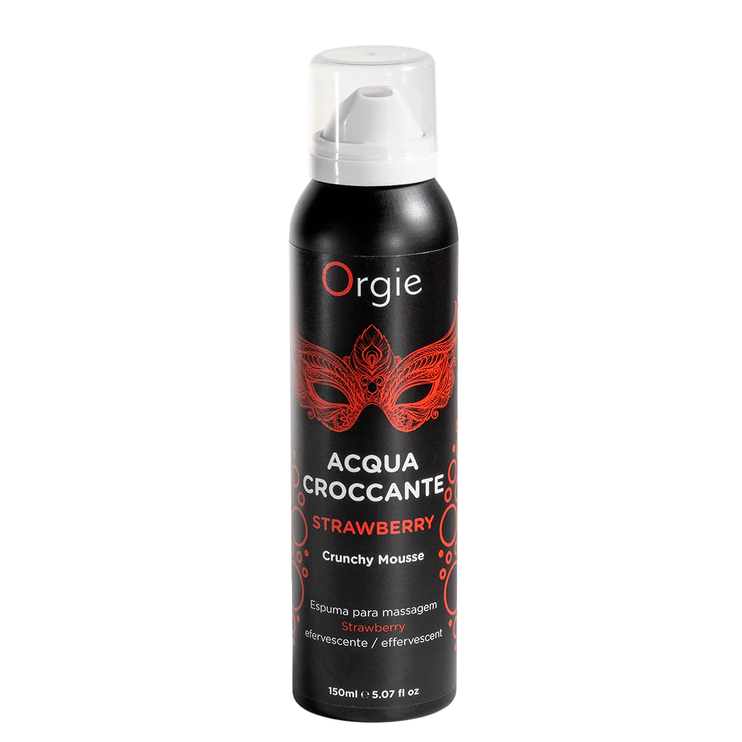 ORGIE | Acqua Croccante – Effervescent Body Massage Mousse – 4 Scents