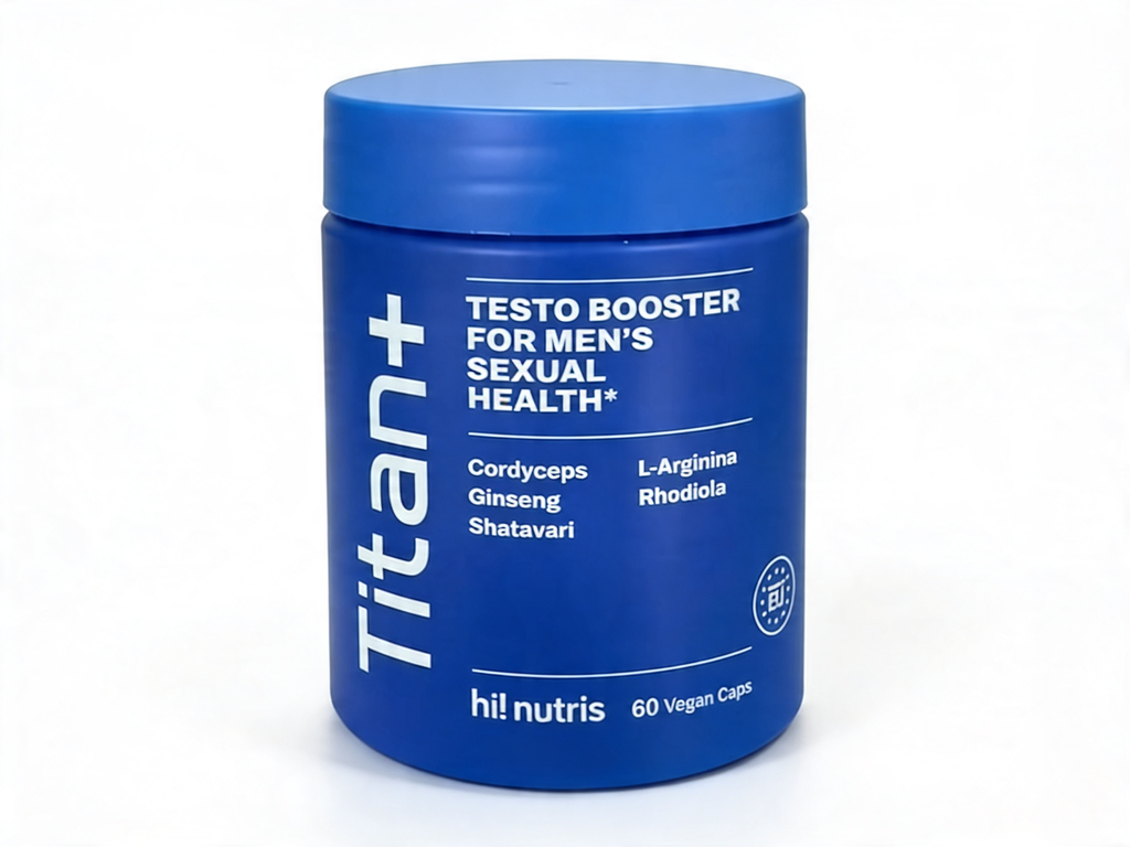 SEXITIVE | TITAN+ – Testo Booster meeste tervise jaoks – 60 vegankapslit