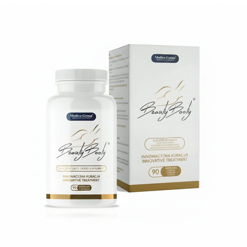 MEDICA GROUP | Beauty Booty Firming – Natural Supplement for Shaping & Firmness 90 Capsules