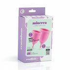 CRUSHIOUS | Minerva S + L Menstrual Cup Set – 2 Sizes – With Pouch or With Toy Cleaner