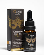 ORGIE | Orgasm Drops Vibe! - Vibrating Clitoral Drops – Peach – 15 ml