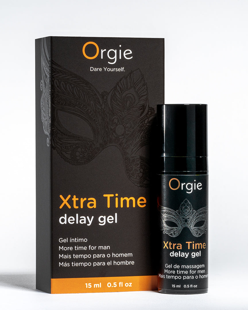 Orgie Xtra Time Delay – nauding ja kontroll sinu kätes