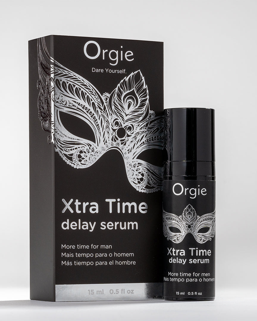 Orgie Xtra Time Delay – nauding ja kontroll sinu kätes