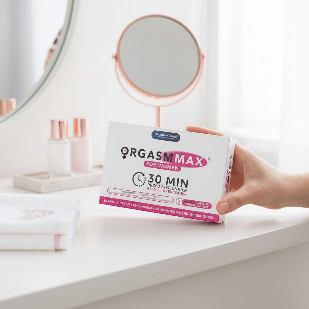 MEDICA GROUP | OrgasmMax For Women – Natural Vitality Capsules – 2 Caps