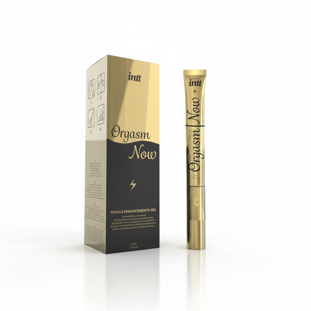 INTT | Orgasm Now – Women's Arousal Gel with Vibrating Tip – 15 ml