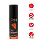 ORGIE | High Voltage Strawberry — skūpstāms šķidrais vibratora gels
