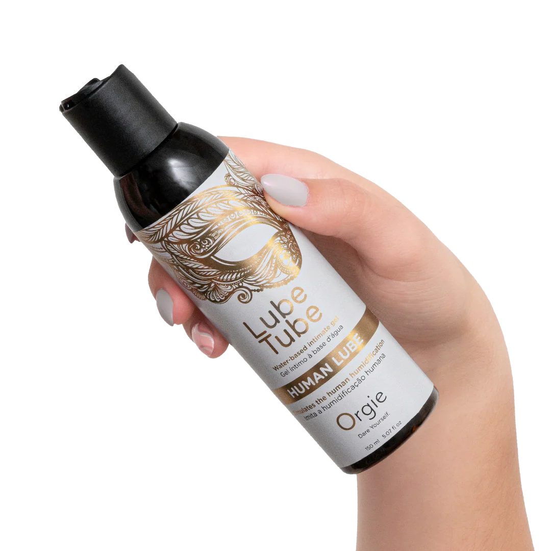 Orgie LUBE TUBE – Semen Lube & Human Lube uz ūdens bāzes intīmie gēli