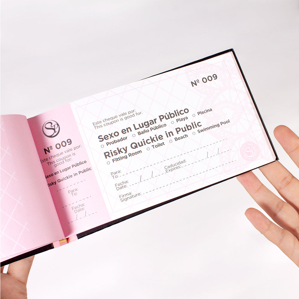 SECRET PLAY | Fifty Little Dares – Bilingual Sex Coupons Booklet (ES/EN)