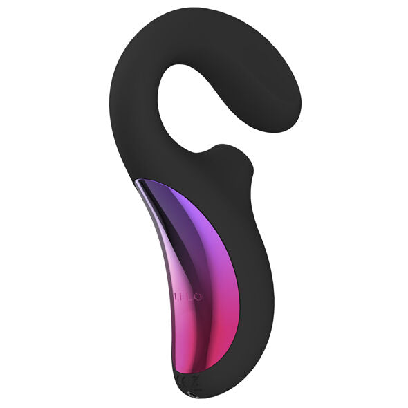 LELO | ENIGMA™ Double Suction – Sonic Clitoral & G-Spot Massager – Black & Purple