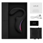 LELO | ENIGMA™ Double Suction – Sonic Clitoral & G-Spot Massager – Black & Purple