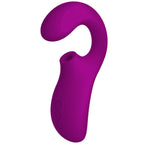 LELO | ENIGMA™ Double Suction – Sonic Clitoral & G-Spot Massager – Black & Purple