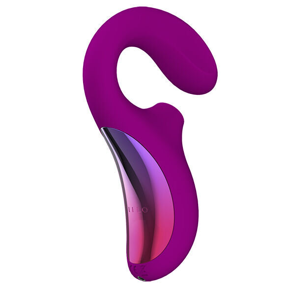 LELO | ENIGMA™ Double Suction – Sonic Clitoral & G-Spot Massager – Black & Purple