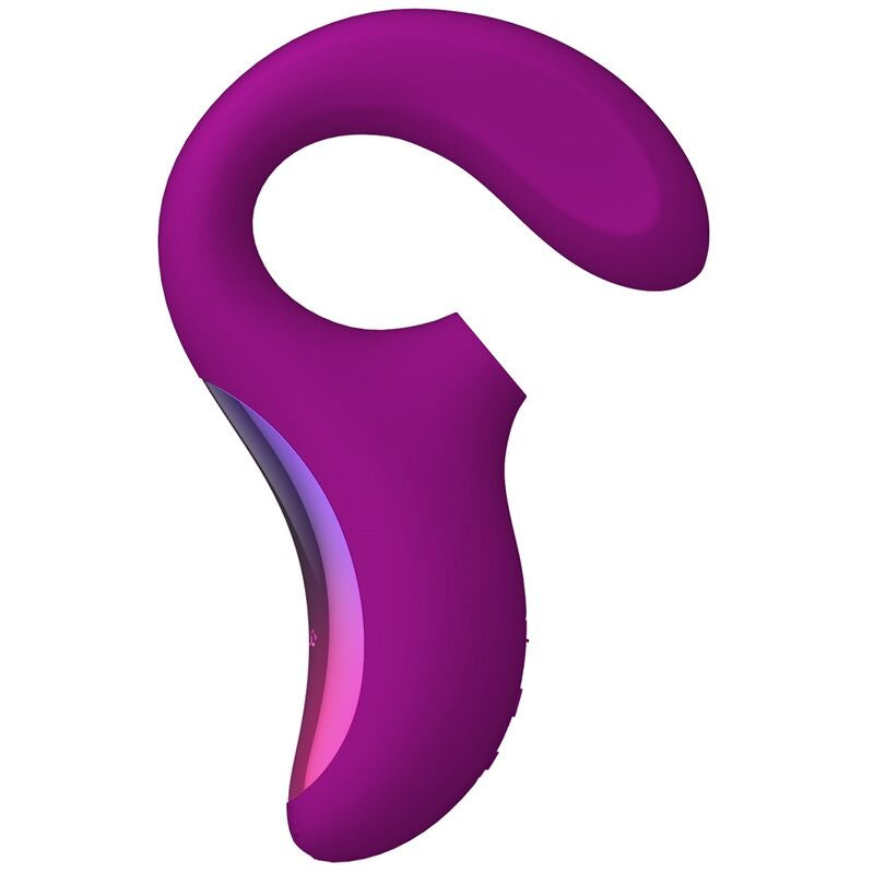 LELO | ENIGMA™ Double Suction – Sonic Clitoral & G-Spot Massager – Black & Purple