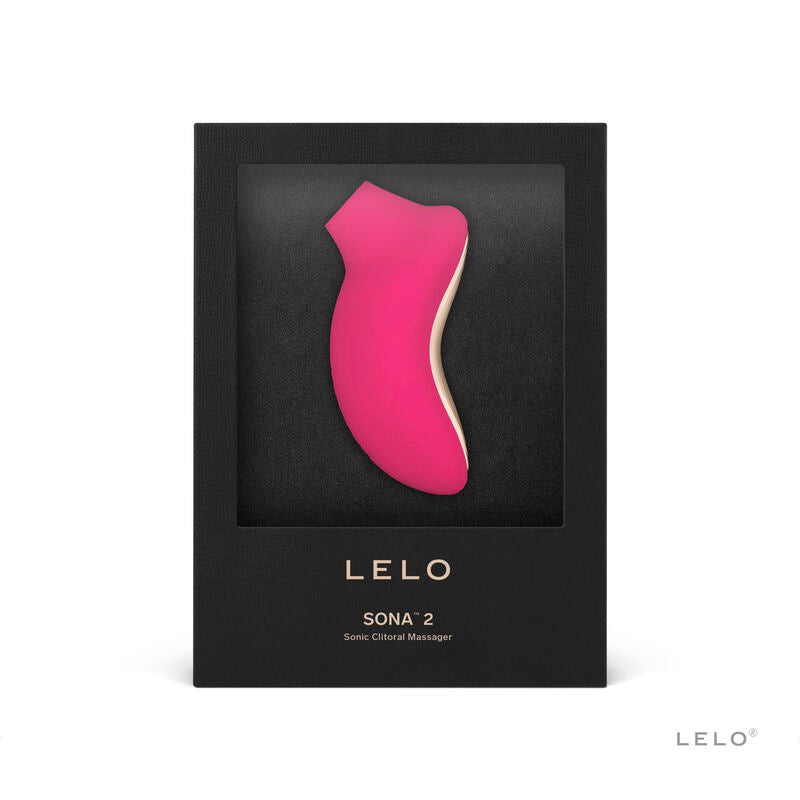 LELO | SONA™ 2 Clitoral Stimulator – Lilac, Fuchsia & Black