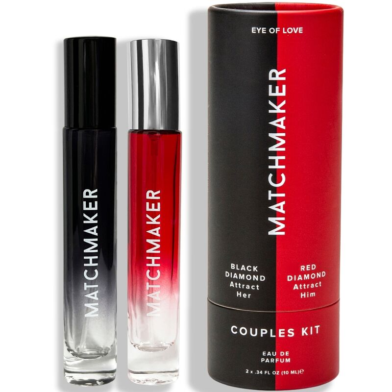Eye of Love Matchmaker feromonisetti – miehelle & naiselle – 2 x 10 ml