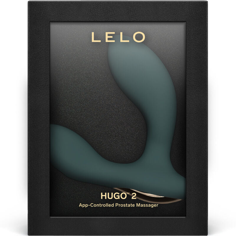 LELO – HUGO™ 2 Eturauhasen Hierontalaite – Musta ja Vihreä