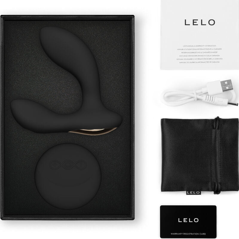 LELO – HUGO™ 2 Eturauhasen Hierontalaite Kaukosäätimellä – Vihreä ja Musta