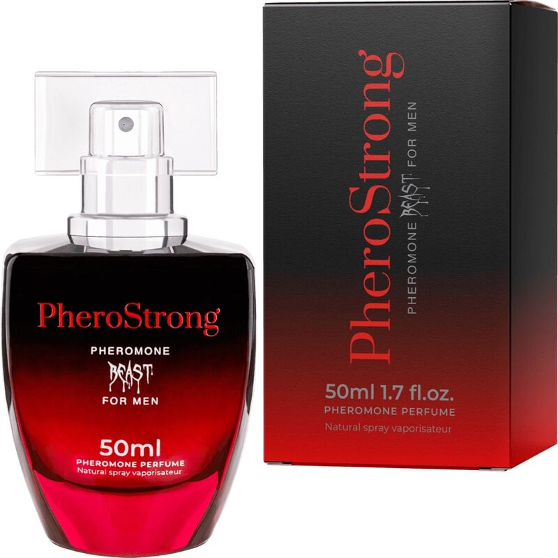 PHEROSTRONG | Beast Pheromone Perfume for Men – Eau de Toilette – 50 ml
