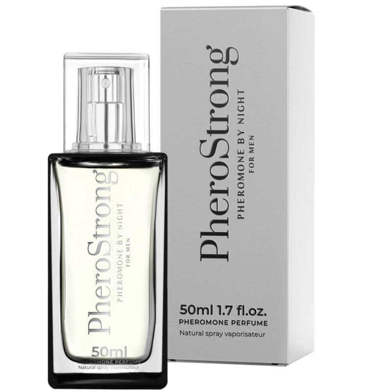 PHEROSTRONG Feromonu Parfīms By Night Vīriešiem – Eau de Toilette 50 ml