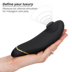 WOMANIZER | Premium 2 – Clitoral Stimulator with Pleasure Air & Autopilot – IPX7 Waterproof – Black / Warm Gray / Blueberry / Raspberry