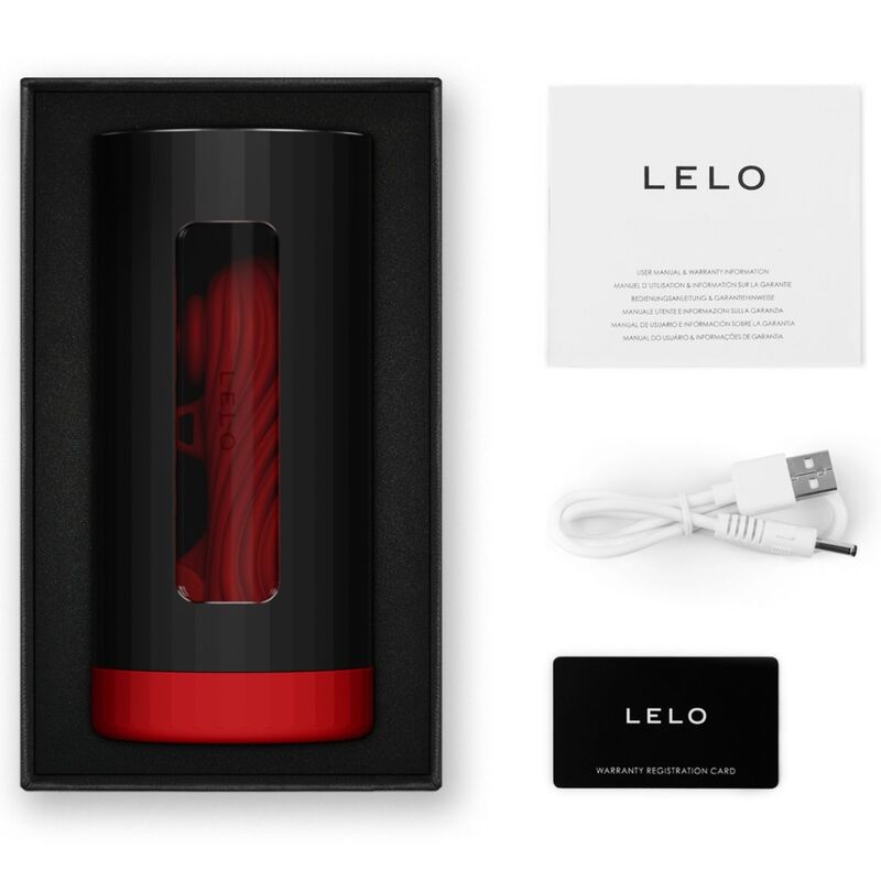 LELO – F1S™ V3 ja F1S™ V3 XL Meeste Masturbaator – Red