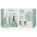 WOMANIZER | Liberty 2 – Compact Clitoral Stimulator with Pleasure Air – Magnetic Cap – Pink / Light Green / Blue