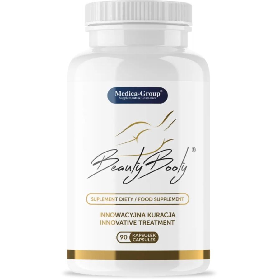 MEDICA GROUP | Beauty Booty Firming – Natural Supplement for Shaping & Firmness 90 Capsules