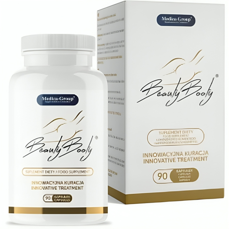 MEDICA GROUP | Beauty Booty Firming – Natural Supplement for Shaping & Firmness 90 Capsules