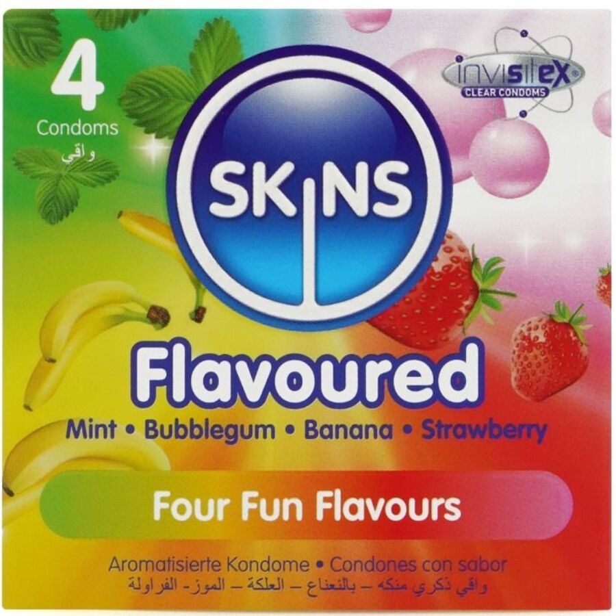 Skins Premium kondomit 4 kpl pakkaus – useita vaihtoehtoja