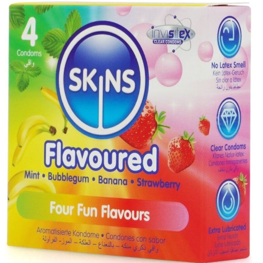 Skins Premium Condoms Pack 4 – Multiple Variants
