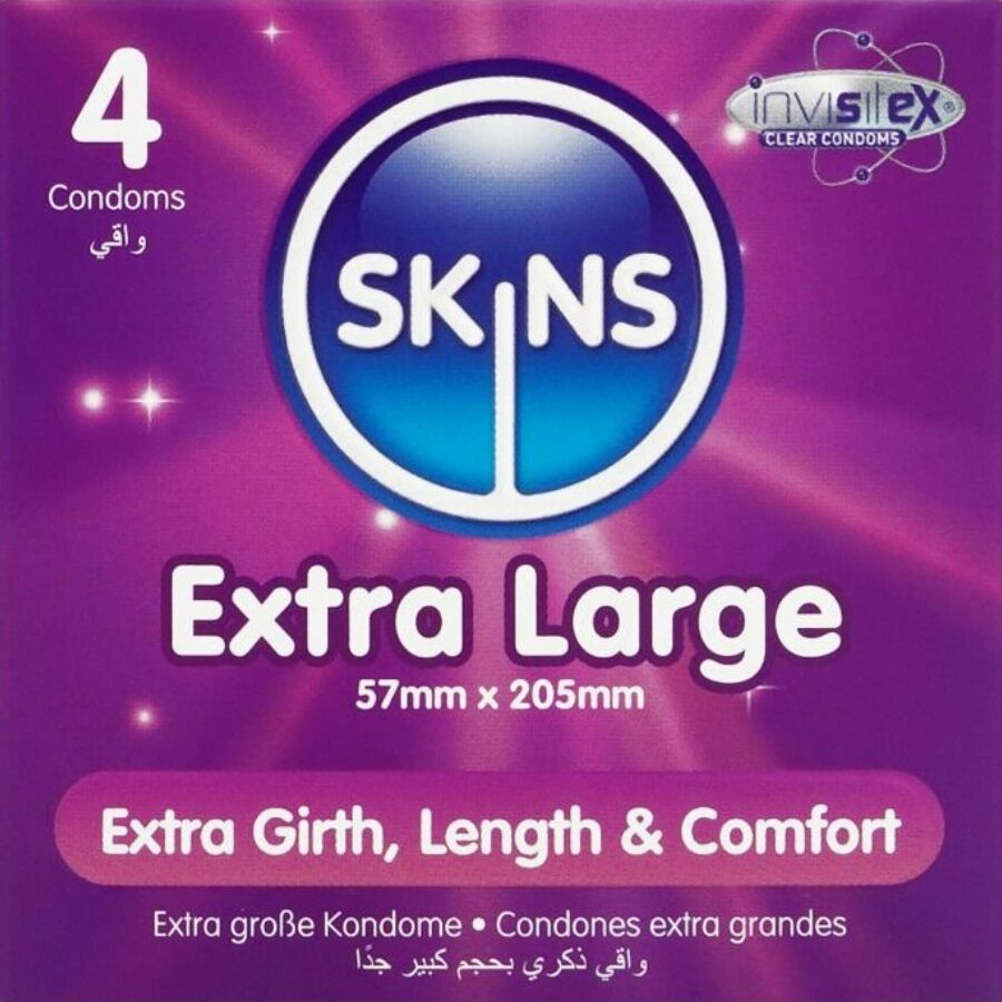 Skins Premium kondomit 4 kpl pakkaus – useita vaihtoehtoja