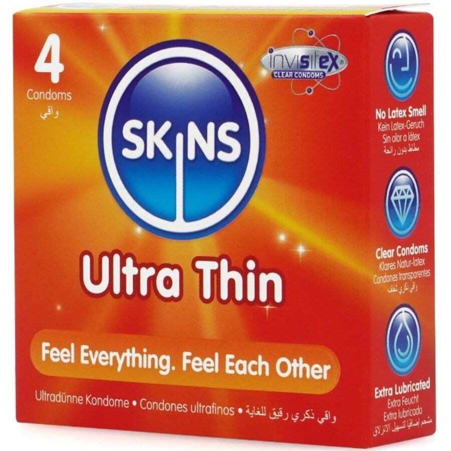 Skins Premium Condoms Pack 4 – Multiple Variants