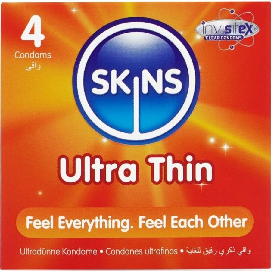 Skins Premium kondomit 4 kpl pakkaus – useita vaihtoehtoja