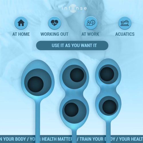 INTENSE | Charli – Kegel Ball Kit 3-Level Pelvic Floor Training Set
