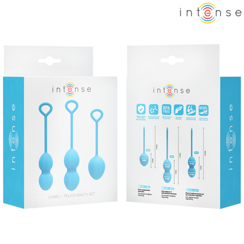 INTENSE | Charli – Kegel Ball Kit 3-Level Pelvic Floor Training Set
