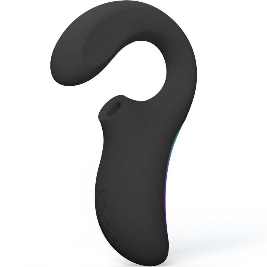 LELO | ENIGMA WAVE™ – Triple Stimulation Sonic Massager – Black & Cyber Purple