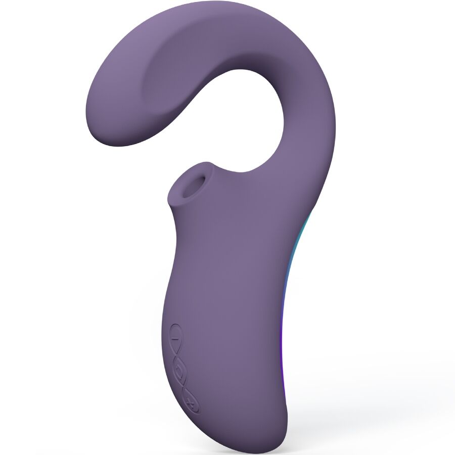 LELO | ENIGMA WAVE™ – Triple Stimulation Sonic Massager – Black & Cyber Purple