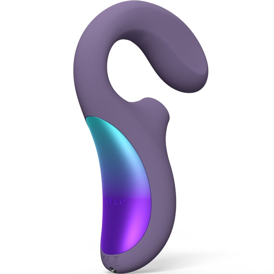 LELO | ENIGMA WAVE™ – Triple Stimulation Sonic Massager – Black & Cyber Purple