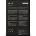 LELO | ENIGMA WAVE™ – Triple Stimulation Sonic Massager – Black & Cyber Purple