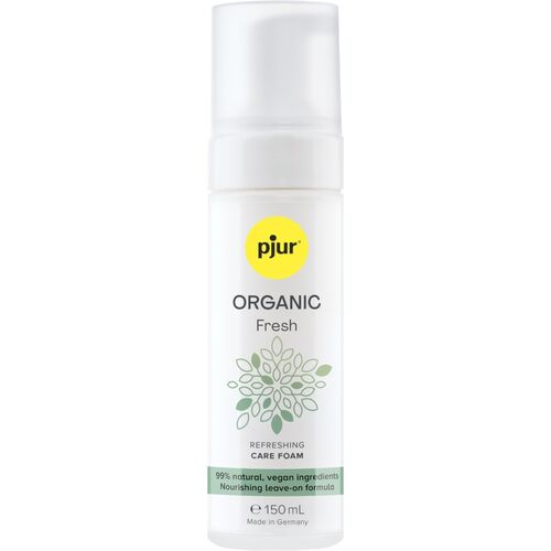 PJUR | ORGANIC Fresh – Refreshing Foam Leave-On Intimate Cleanser 150 ml