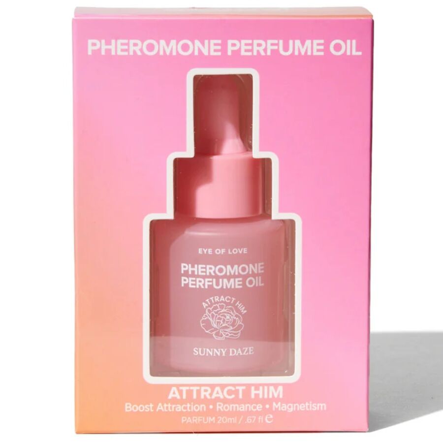 EYE OF LOVE | Bloom Pheromone Perfume Oil for Her – Sunny Daze – 20 ml