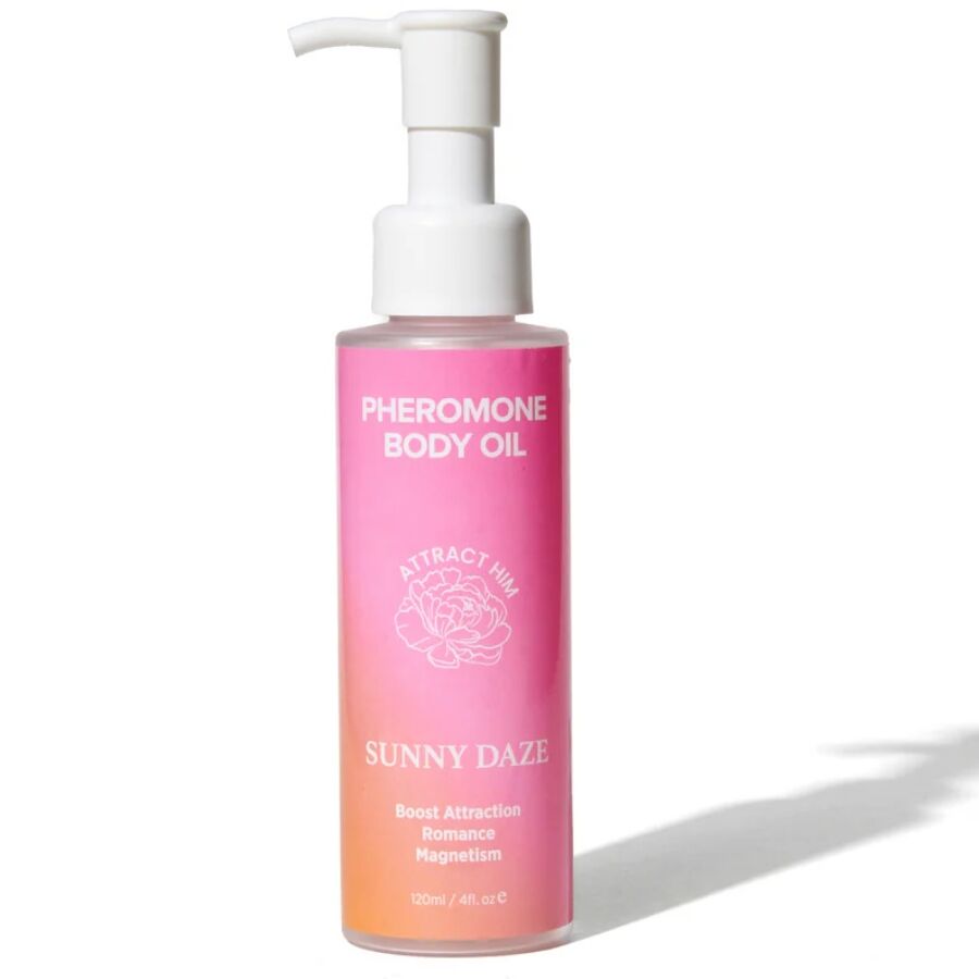 EYE OF LOVE Bloom Pheromone Body Oils for Her – Sunny Daze & Lilac Dream (120 ml)